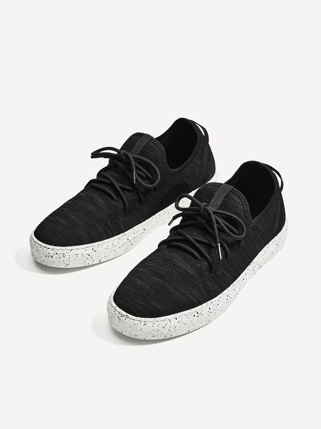 Black Spotted Sneaker