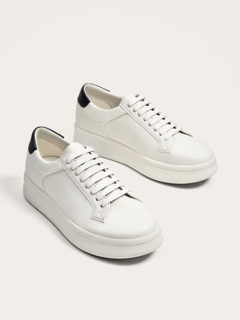 White Platform Sneaker